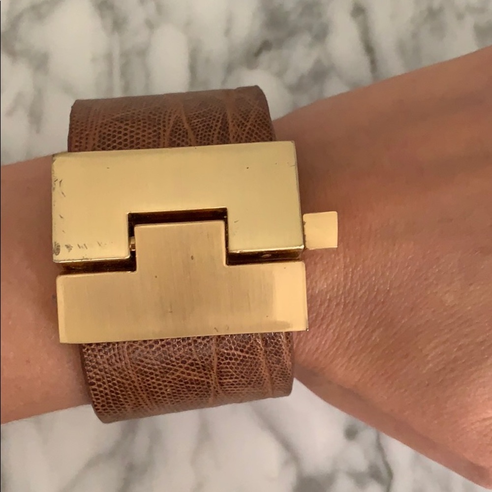 Leighelena Lizard Skin Bracelet